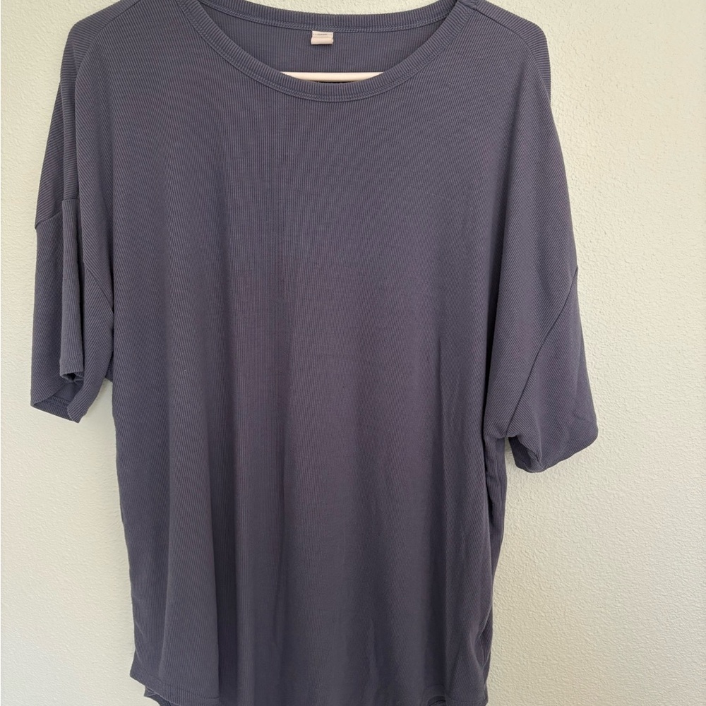 Oversized dusty blue T-Shirt